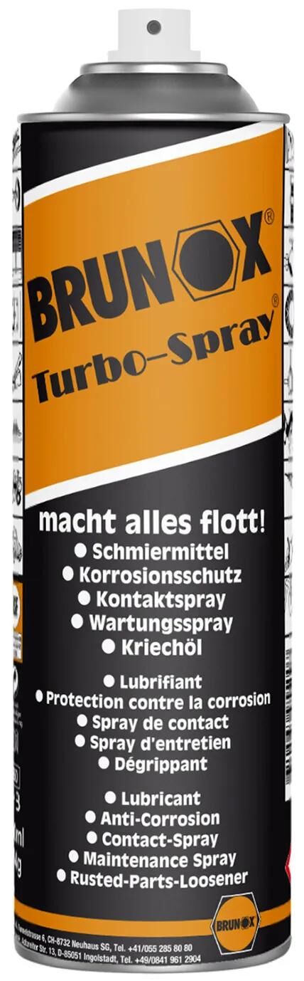 Brunox multi-olie turbo spray turbo spray 500 ml