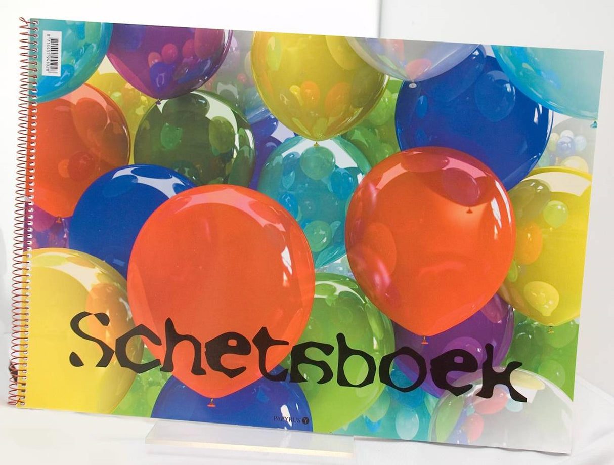 Skitsebogsballon 297x420 pakke med 5 stk