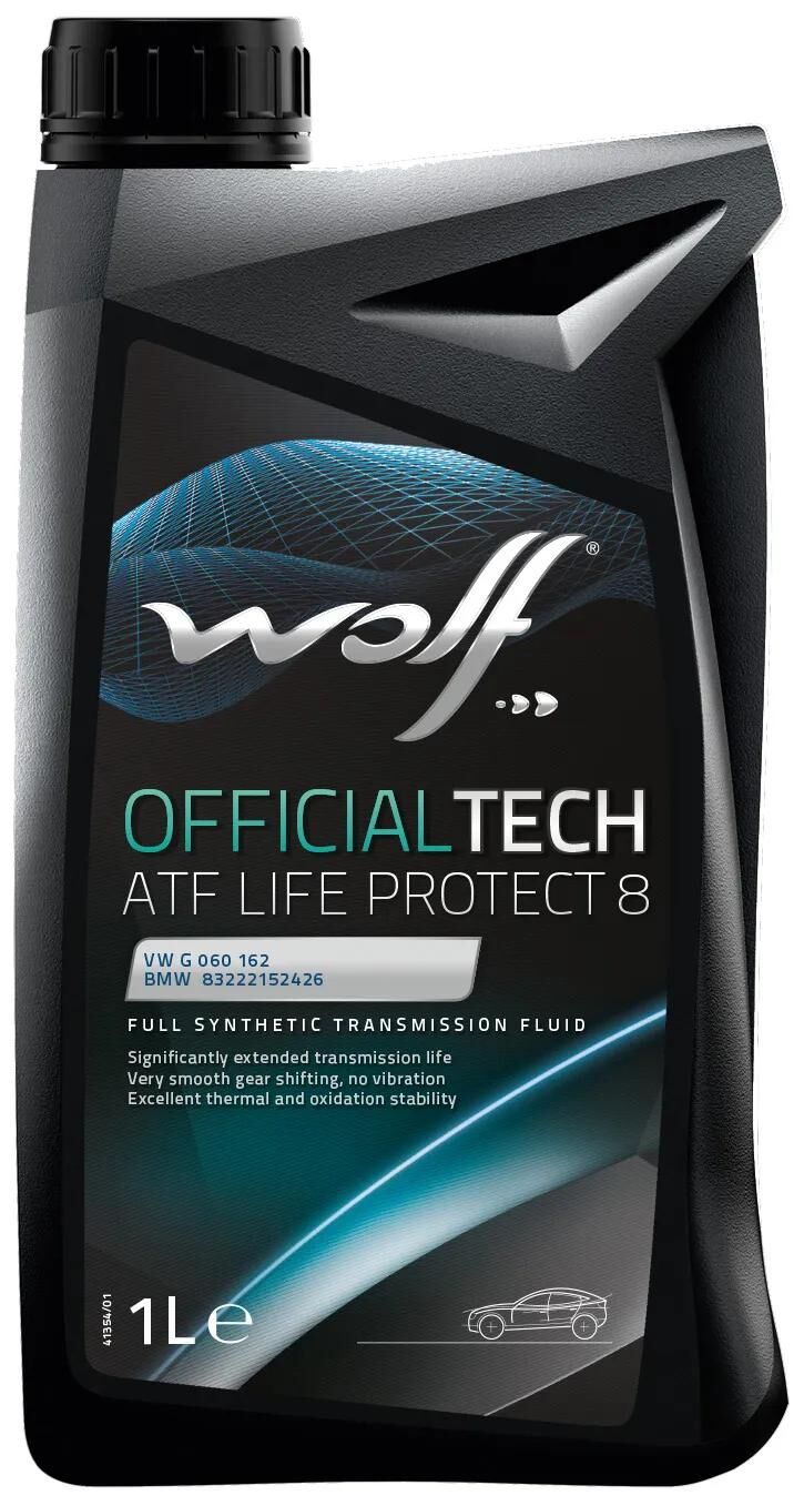 Wolf getriebeöl officialtech atf life protect 8 gear olie 1l atf off.tech lifeprot. 8