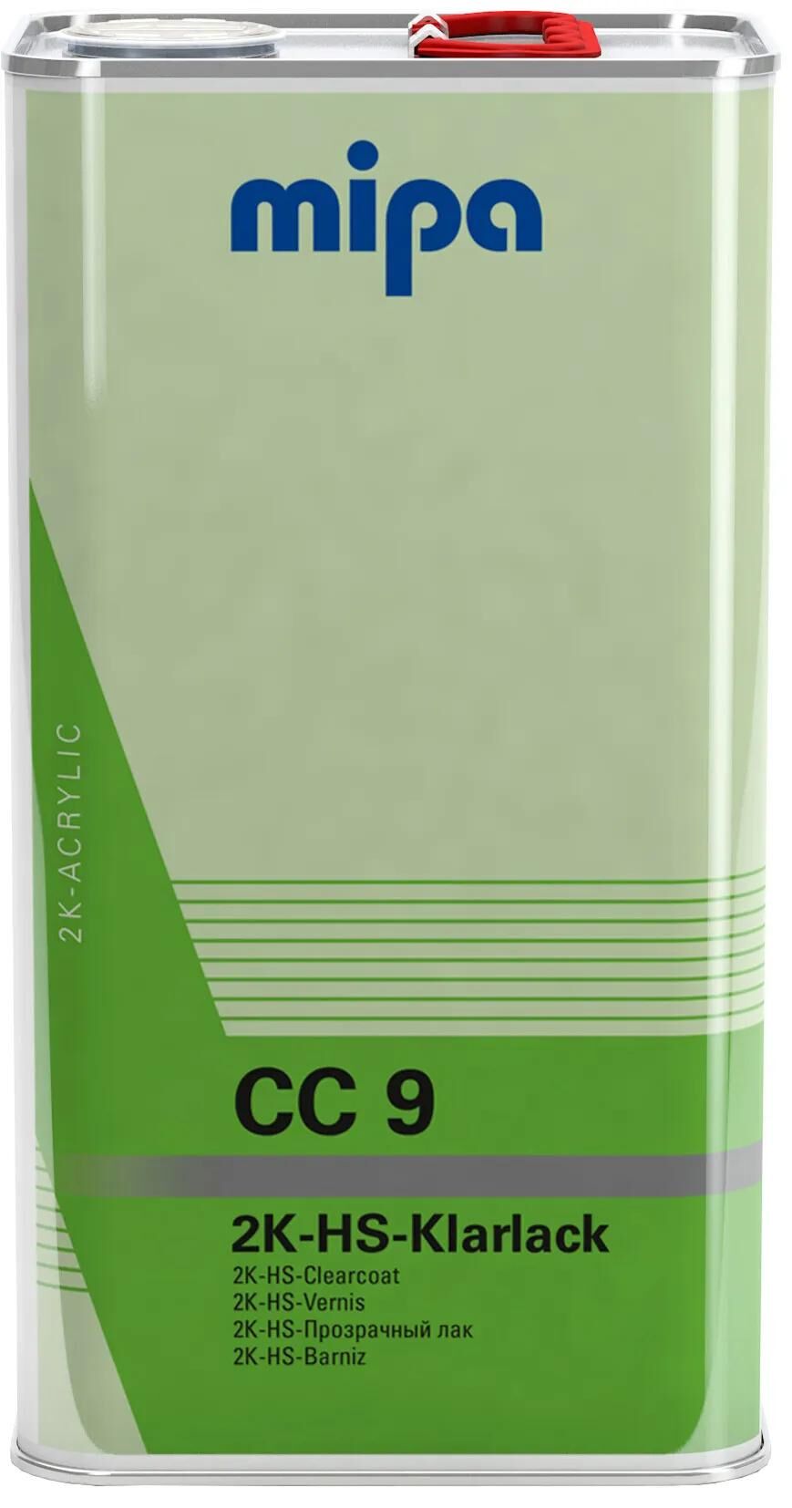 Mipa klarlak cc 9 2k hs klar maling cc9 5l