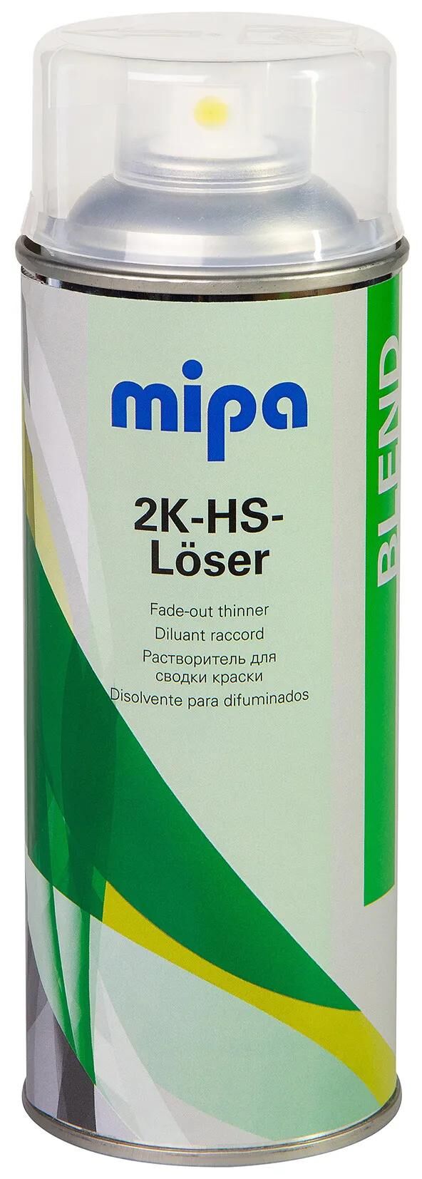 Mipa fortynding hs-løser 2k-hs opløsningsmiddel 400 mlkg