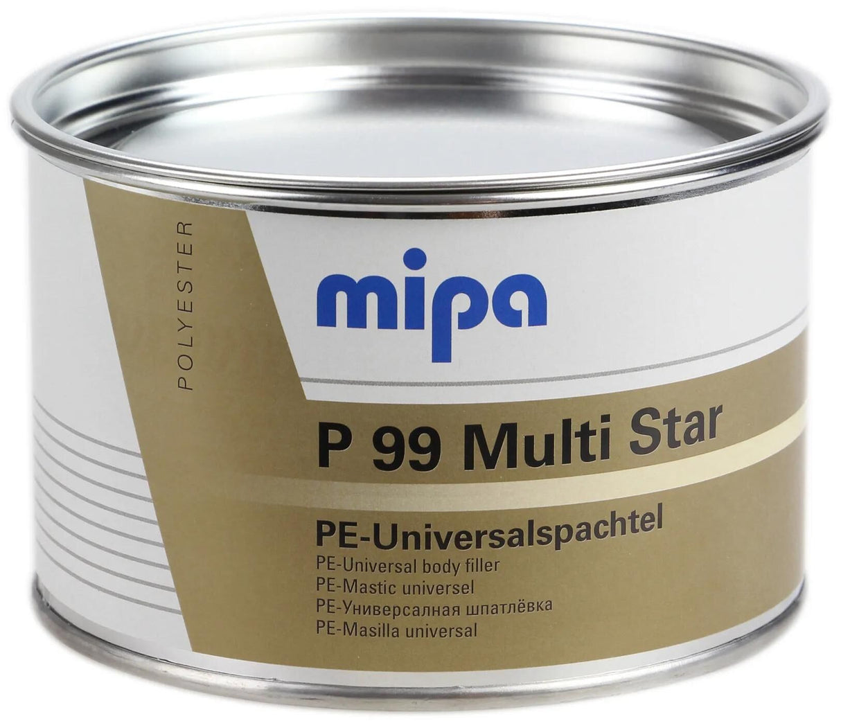 Mipa fillspachtel p99 multi stjerne bil fyldstof p99 1 kg