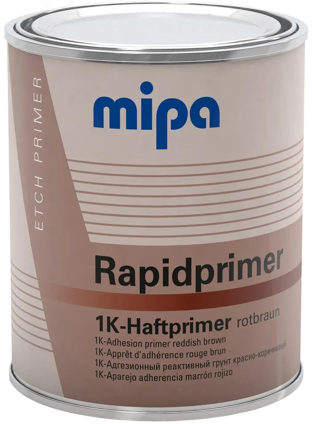 Mipa selvklæbende bund rapidprimer ds.rapidprimer 1000ml rød-brun