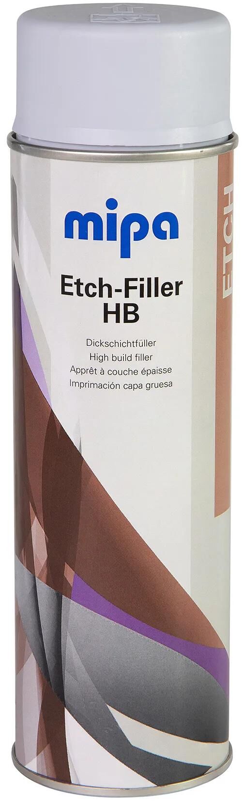 Mipa selvklæbende bundætsningsfyld hb ætsningsfylder hb spray 500 ml lysegrå