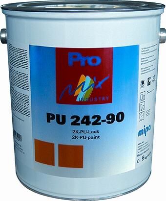 Mipa topcoat pu 242-90 maling pu242-90 ral2000 5