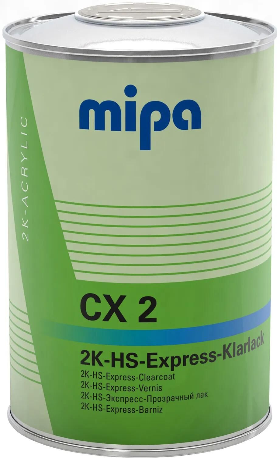 Mipa klarlak cx 2 2k express klar maling cx 1l