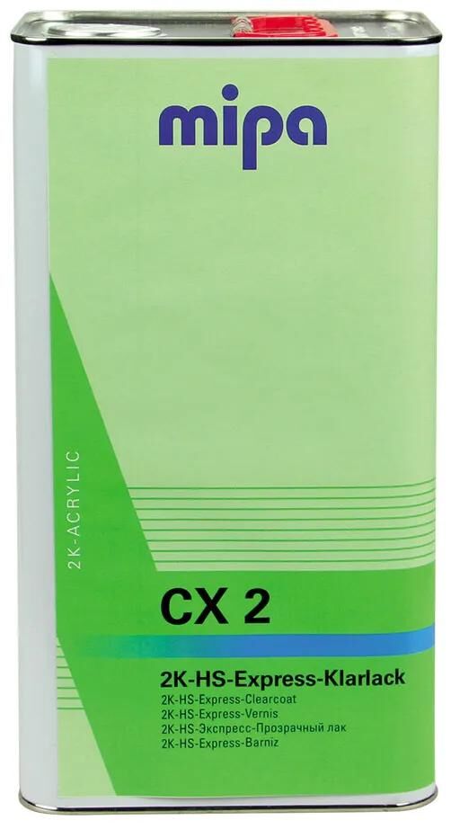 Mipa klarlak cx 2 2k express klar maling cx 5l