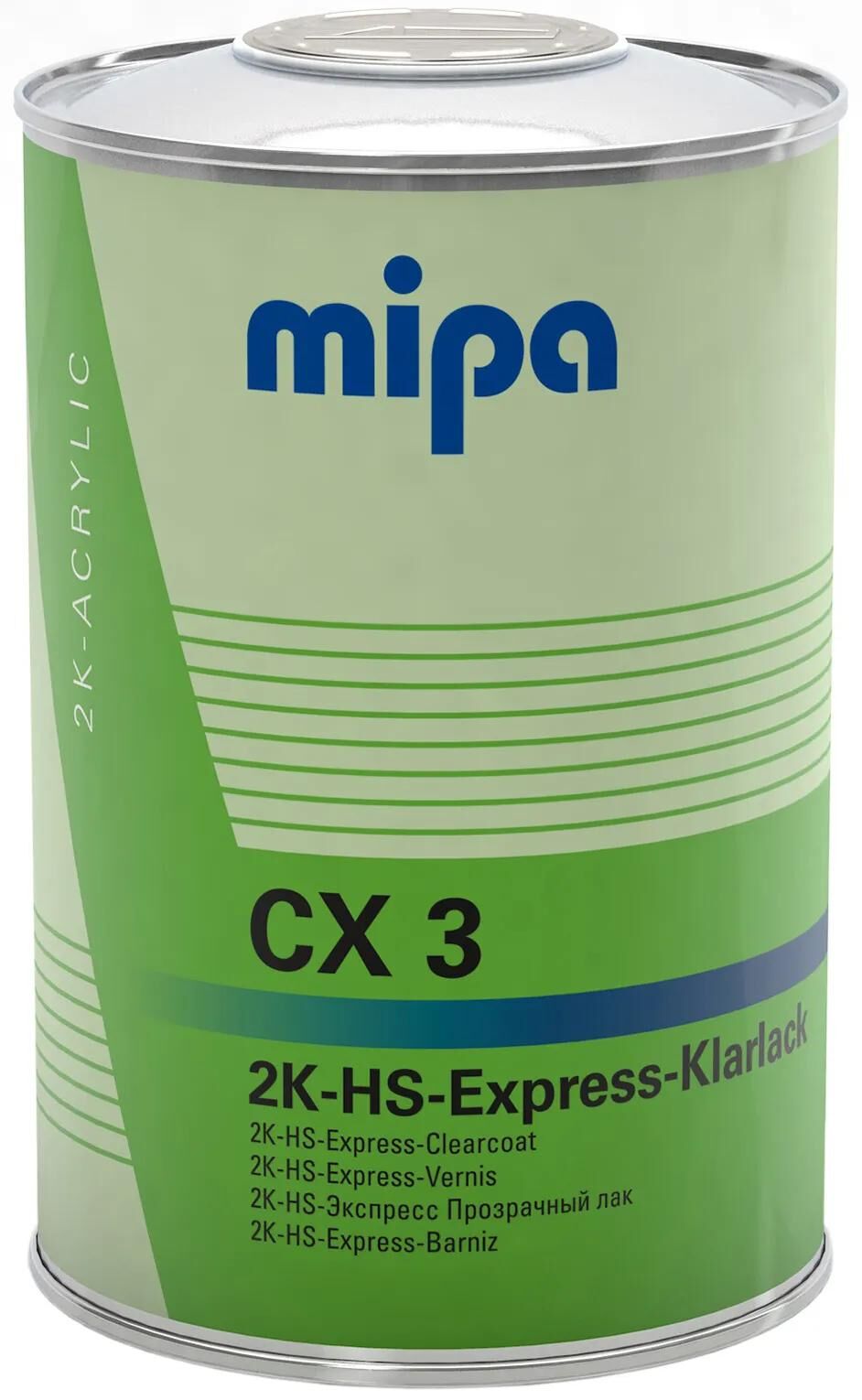 Mipa klarlak cx 3 2k express klar maling cx 1l