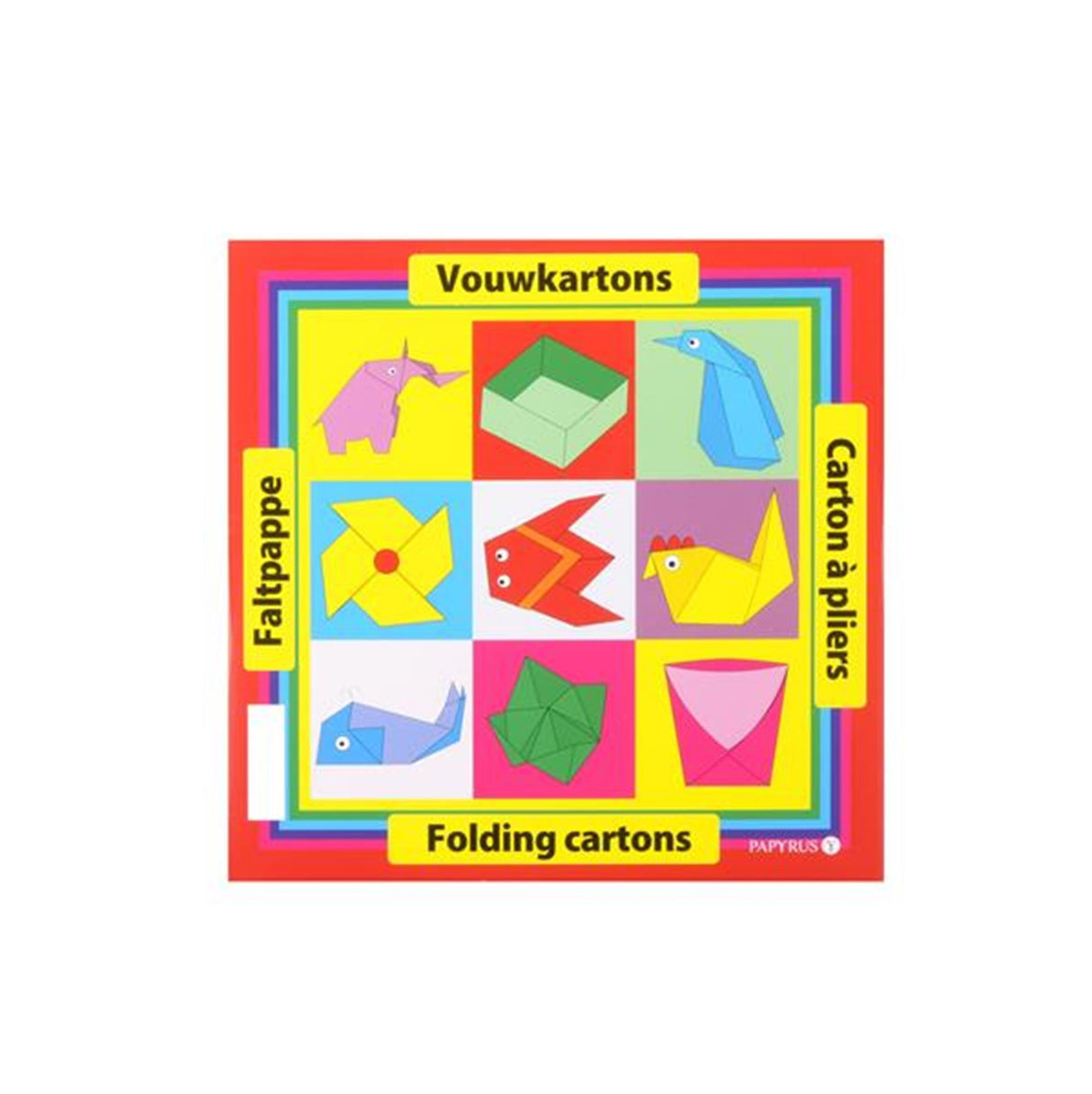 Foldekartoner 20x20cm 40 ark