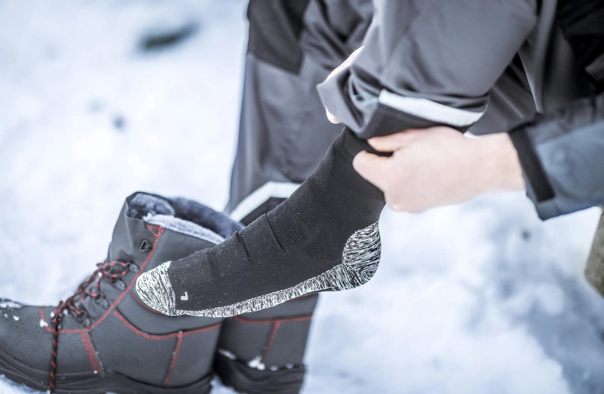 Nitras sikkerhedsstrømper vinter vinterstrømper sw gr.43-46 nitras 1pk med 2 par