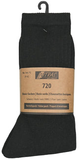 Nitras sikkerhedsstrømper basic basic-sokker sw gr.43-46 nitras 1pk med 5 par