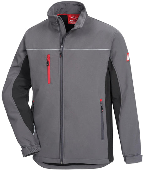 Nitras sikkerheds softshell jakke motion tex let softshell jakke str. m motion tex lysegrå sw