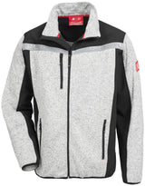 Nitras sikkerheds softshell jakke motion tex plus 7192 strikket softshell jakke. motion tex plus grå
