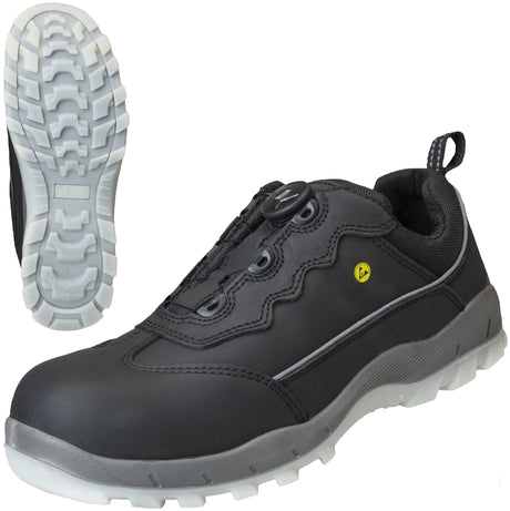 Nitras sikkerhedshalbschuh sport step fit sikkerhedssko gr. 46 sports step pasform