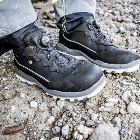 Nitras sikkerhedshalbschuh sport step fit sikkerhedssko gr. 46 sports step pasform