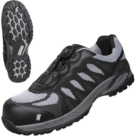 Nitras safety low shoe pro step fit sikkerhedssko gr. 45 nitras pro step pasform