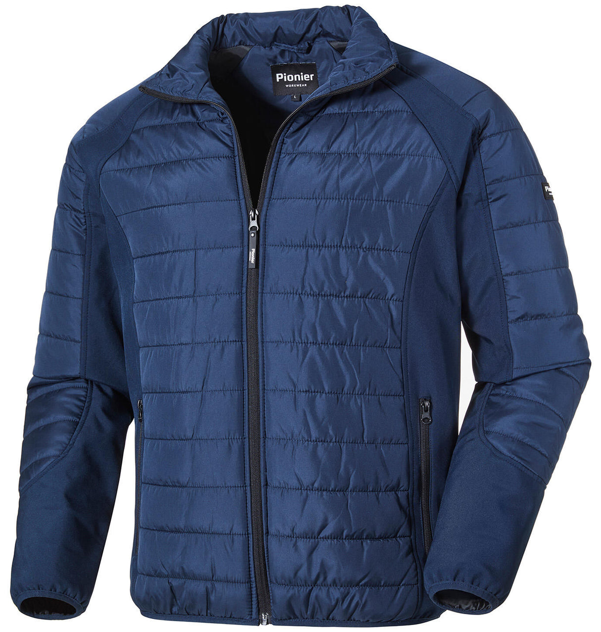 Pionier workwear pioneer polstret jakke stepping jakke størrelse. m marineblå