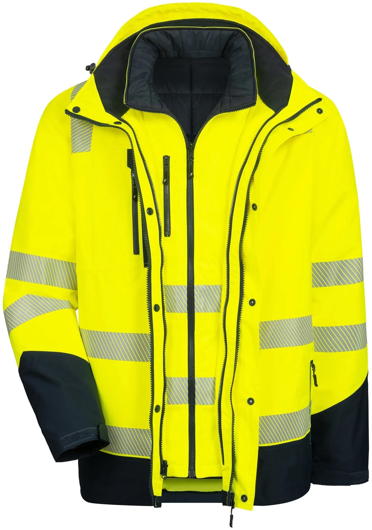 Nitras safety warnschutzjacke motion tex viz plus sikkerhedsjakker størrelse l nitras motion tex viz