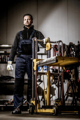 Nitras sikkerhedssalopette motion tex plus buksebukser nitras mot.tex plus 48 marineblå sorte