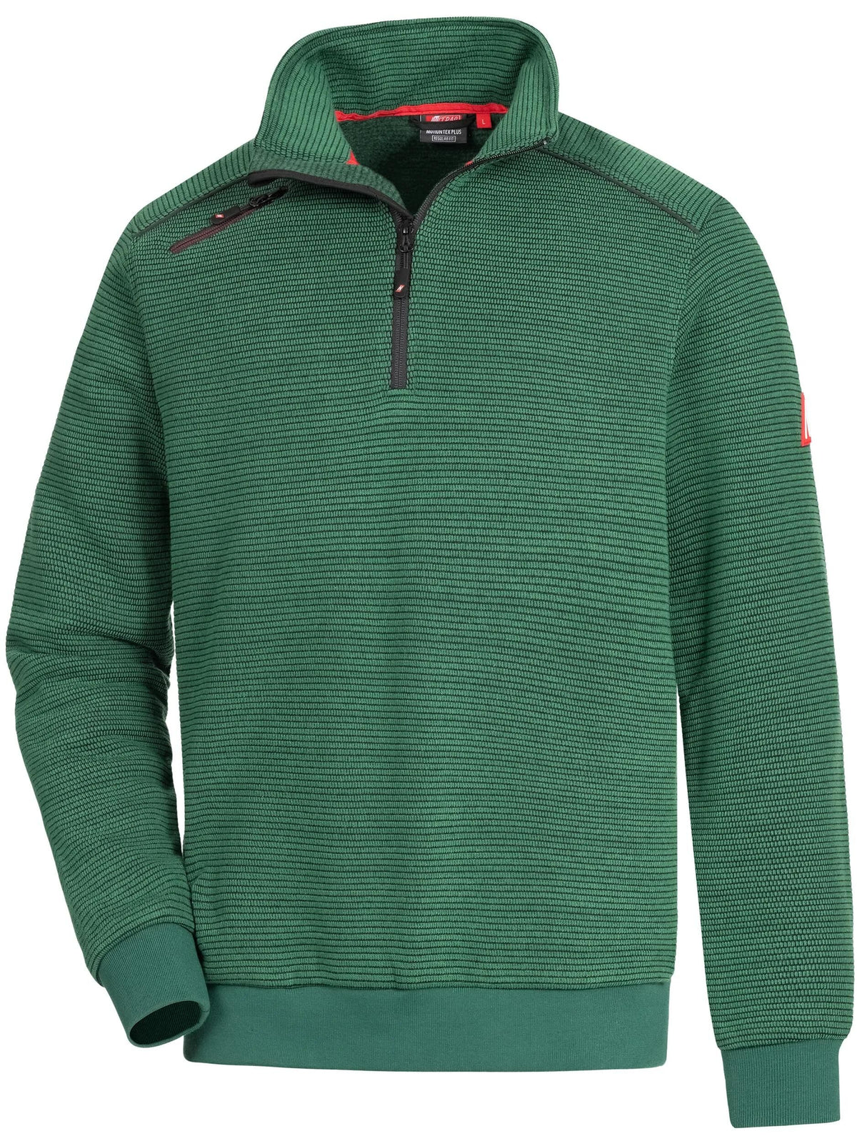 Nitras sikkerhedstrøje motion tex plus pullover størrelse. l grøn nitras motion tex plus