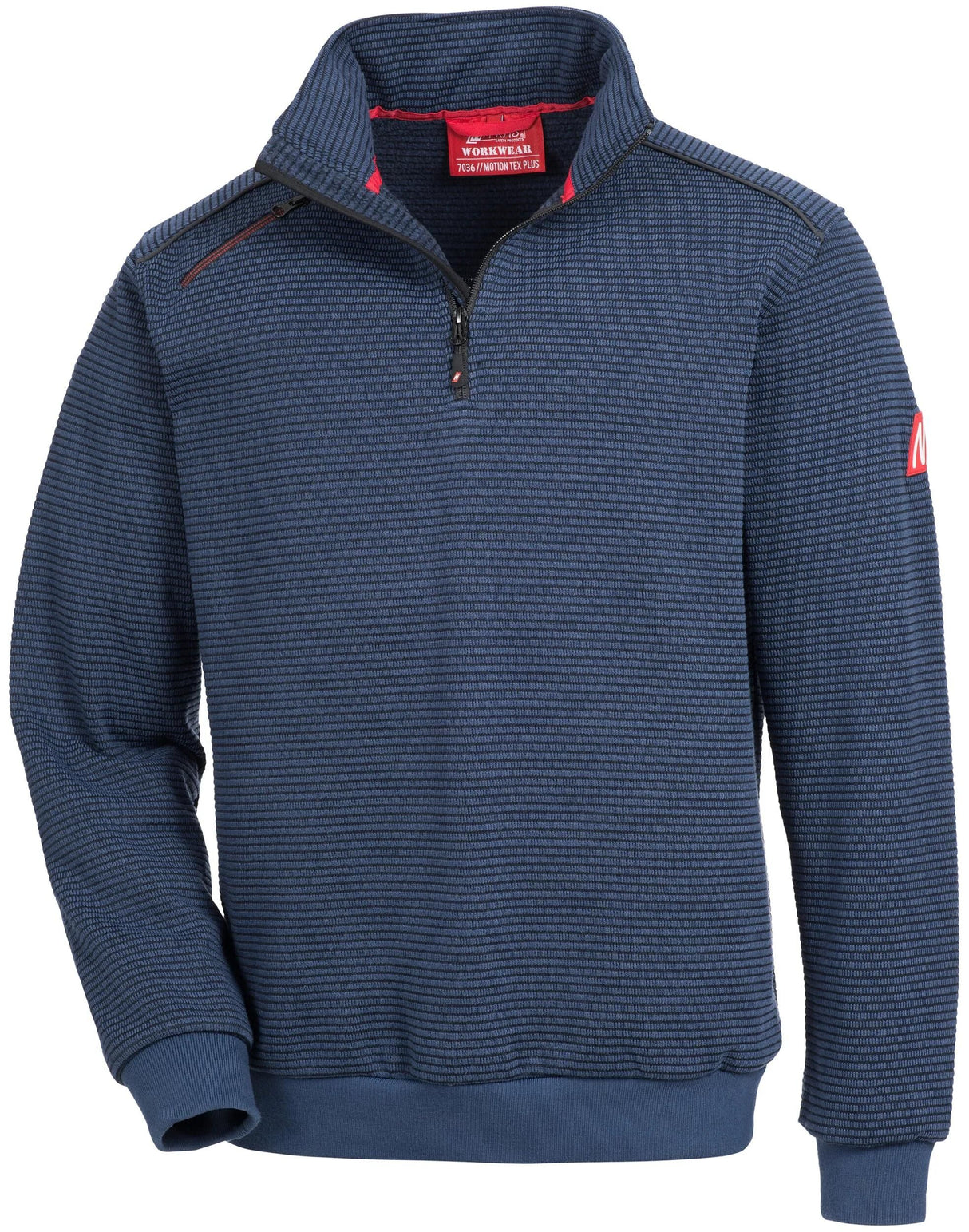 Nitras sikkerhedstrøje motion tex plus pullover størrelse. m marineblå nitras motion tex plus