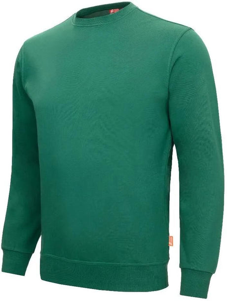 Nitras sikkerhedstrøje motion tex light pullover str. l grøn nitras motion tex light