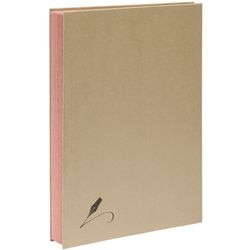 Exacompta vloeiboek 22209e karton 24x32cm bruin harmonicarug 20 vakken 2-gaats