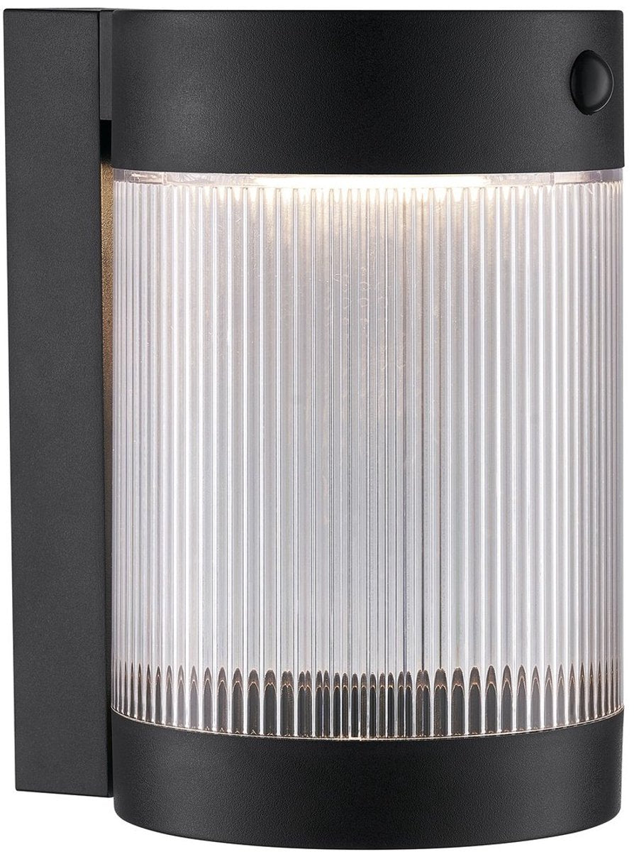 Nordlux coupar - væglampe - solcelle - LED modul - sort