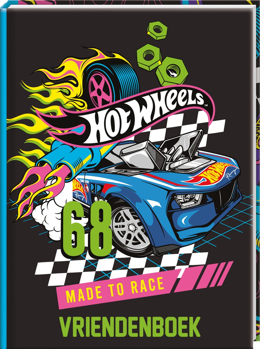 Interstat hot wheels – vennehæfte – 80 sider – hardcover