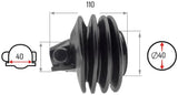Nb dele faltenbalg bælg 40 70 mm nb dele