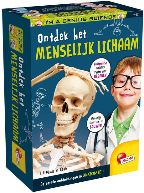 Lisciani jeg er et geni lommevidenskab - opdag den menneskelige krop