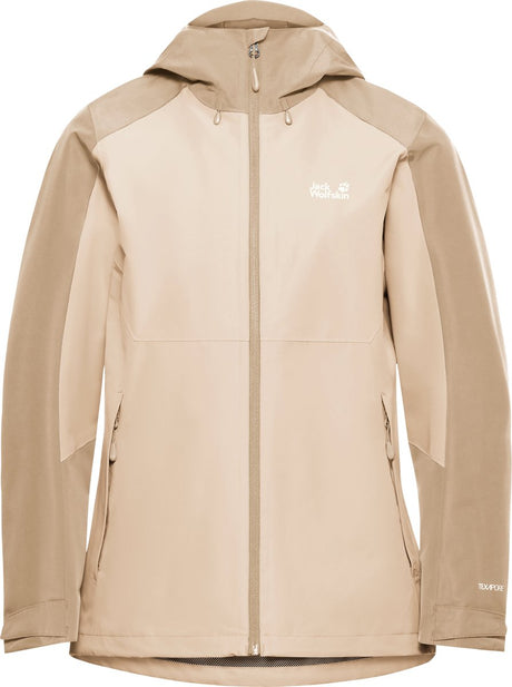 Jack wolfskin wildbound 2l jkt m udendørsjakke-østers til kvinder