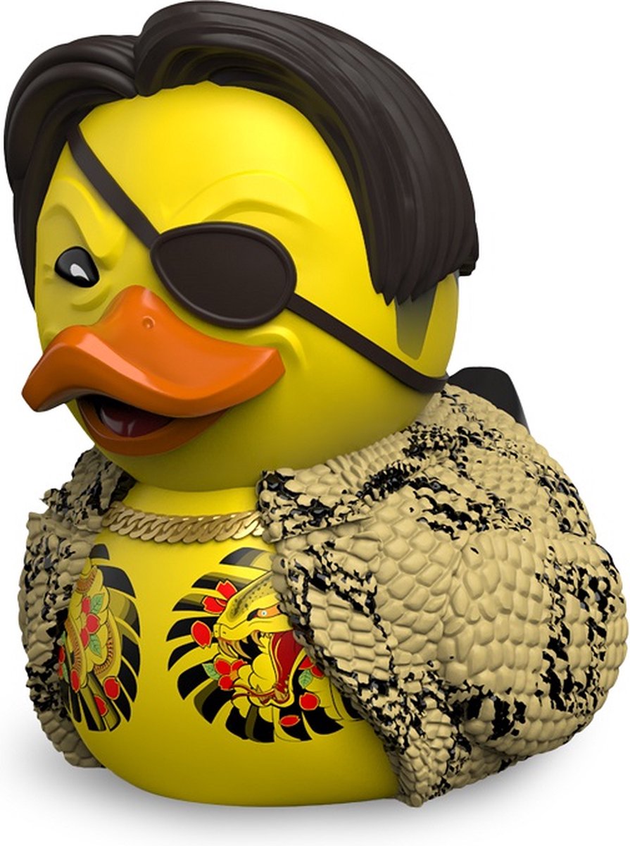 Tubbz numskull - mini gummiand - yakuza - goro majima (badeen udgave) - 5 cm