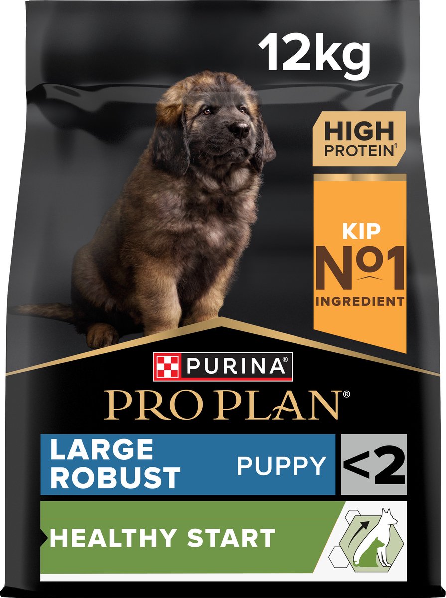 Pro plan purina stor robust hvalp - hundefoder - kylling - 12 kg