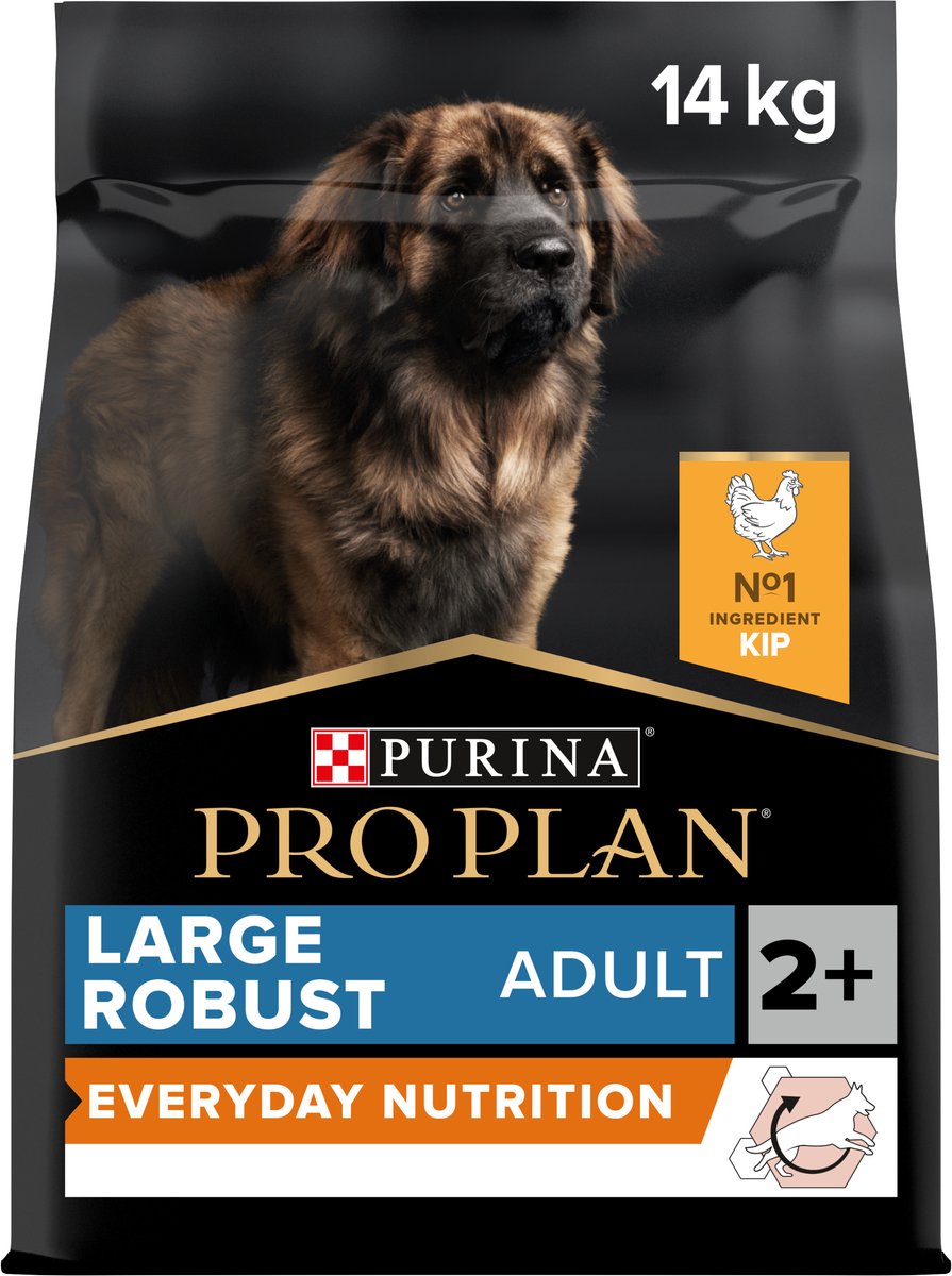 Pro plan purina stor robust voksen - hundefoder - kylling - 14 kg
