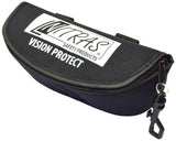 Nitras sikkerhedsbrille etui brille etui sort tekstil
