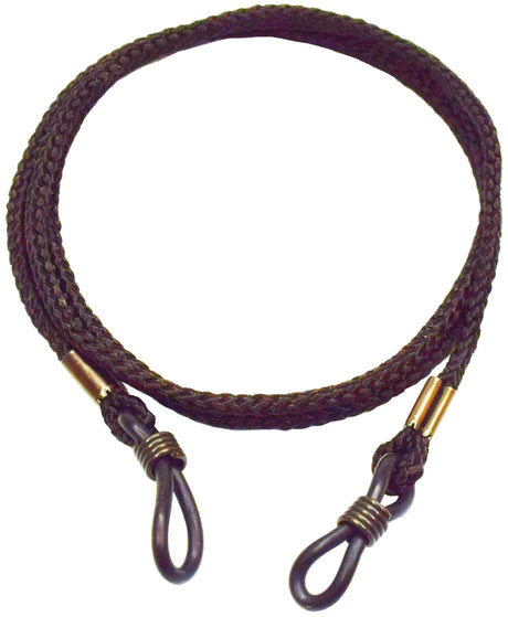 Nitras sikkerhedsbrillesnor brillesnor sort tekstil 65cm