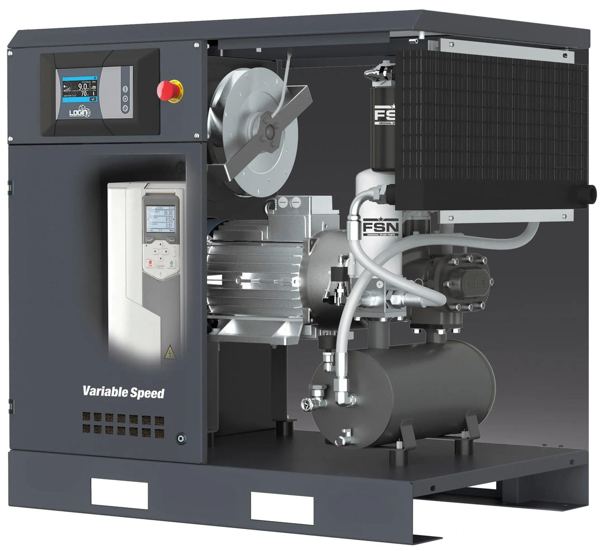 Flykompressor a-k-max 7,5-10-270 k vs (ie3) kompressor a-k-max 7,5-10-270k vs