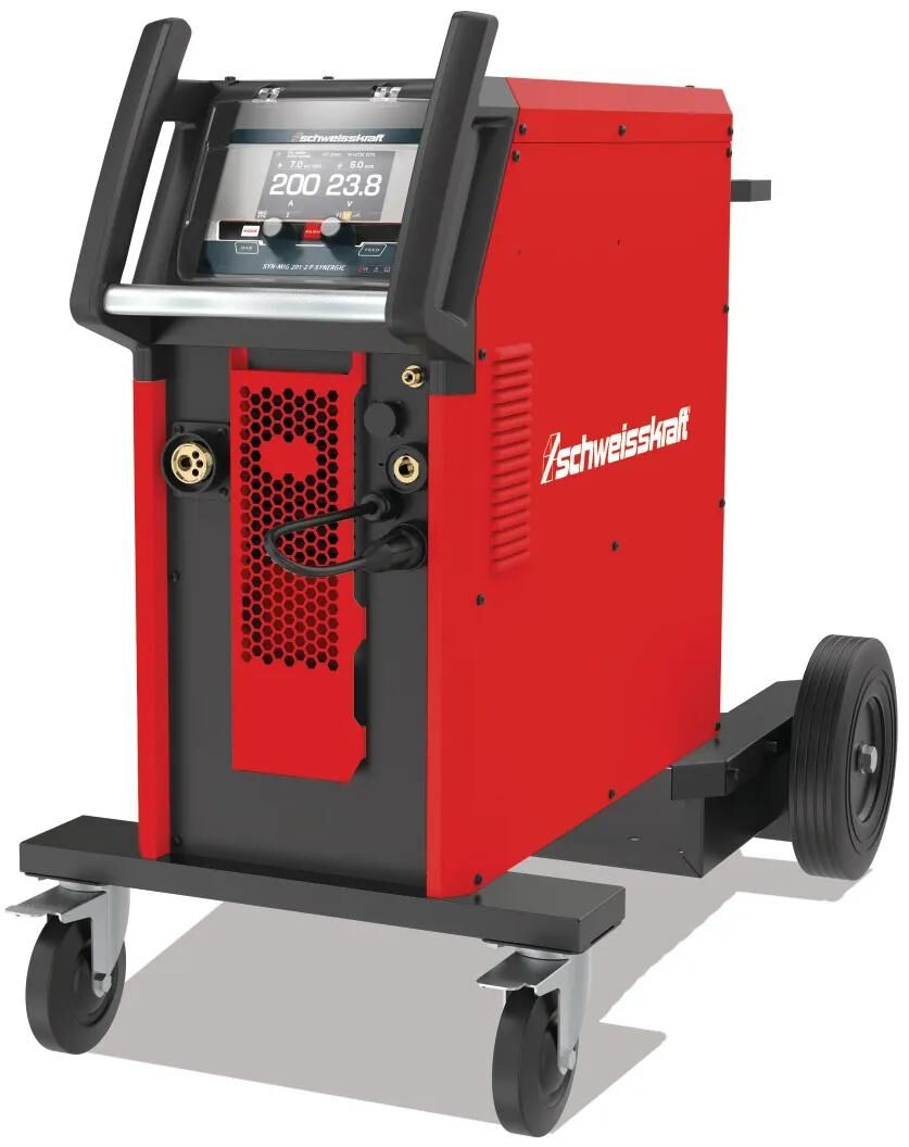 Schweisskraft schweißgerät syn-mig 201-2 p synergic inverter svejseenheder syn-mig 201-2p synergic