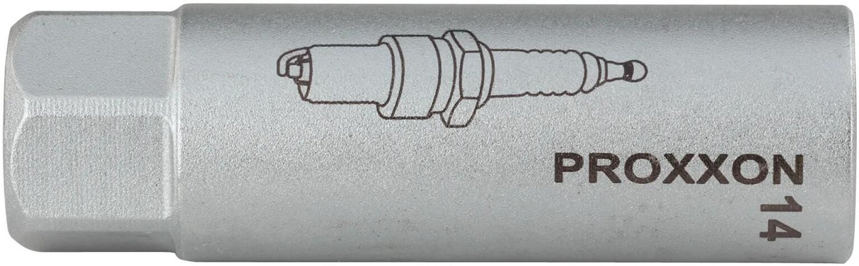 Proxxon tændrørs topnøgle 3 8 lysindsats 14 mm 64 mm lang