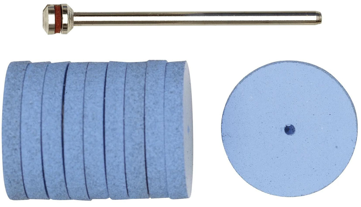 Proxxon sæt polerpenne silikone polerskive hjul 22mm 10 stk