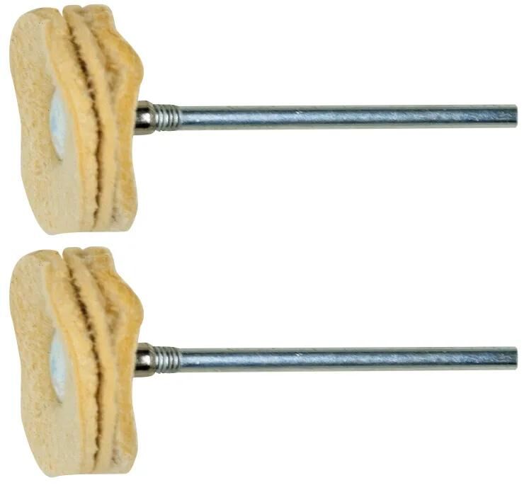 Proxxon sæt polerpenne ruskindsskive 22mm 2 stk