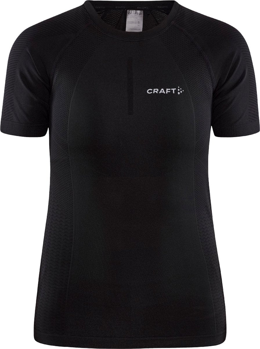 Craft active cool intensitet ss m termoskjorte til kvinder - sort