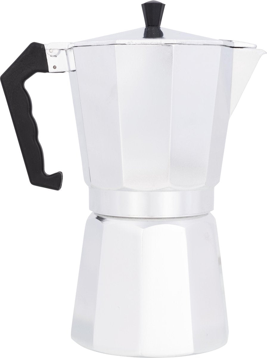 Kitchenbasics køkken basics espressomaskine - aluminium - 12 kopper