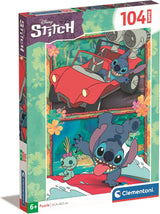 Clementoni Jigsaw Puzzle Super Color Disney Stitch, 104st.