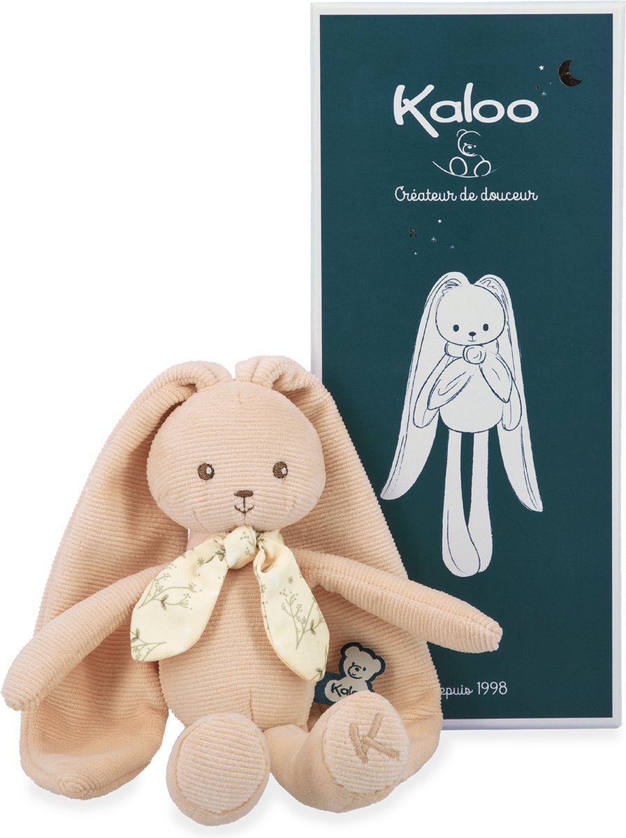 Kaloo lapinoo - krammekanin - ferskenfarve - 25 cm.