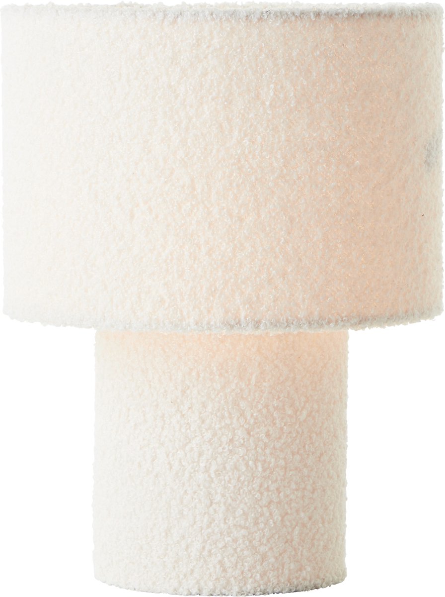Brilliant bamse - bordlampe - e27 max 1x25w - teddystof - beige