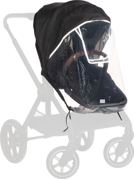 Hauck sæde regnslag regnslag til dobbelt buggy - gennemsigtig
