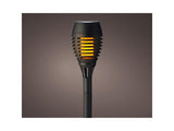 Lumineo solar fakkel plastik flammeeffekt ã˜7.5xh27cm-12l emballage med 4 stk.