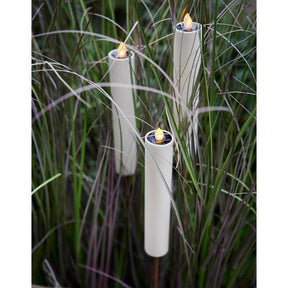 Lumineo LED solcellelyslygte ø4-h90cm hvid